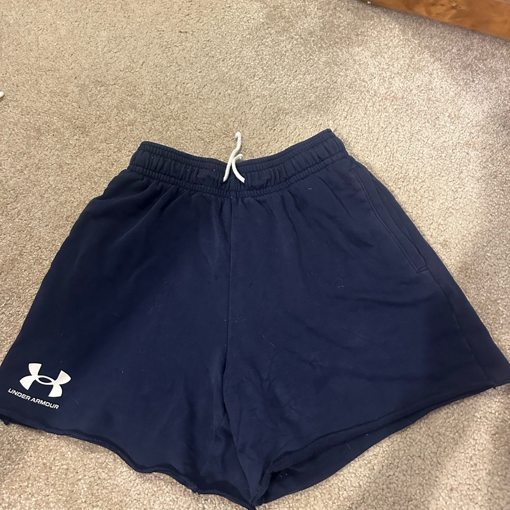Under Armour Dark Blue Sports Shorts